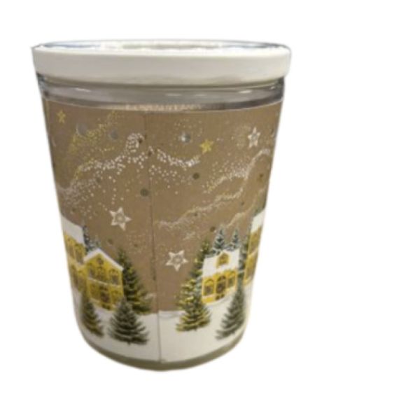 Collines de Provence - Bougie de Noël - Croquant aux Amandes - 180g