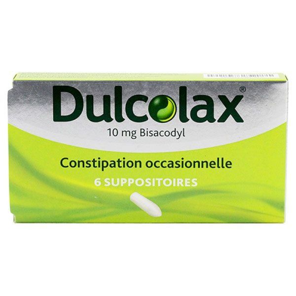 Dulcolax - 6 suppositoires