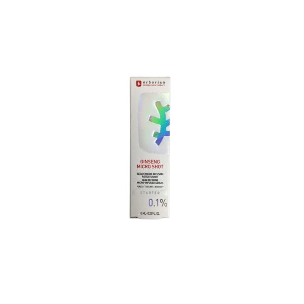 Erborian - Sérum Ginseng Micro Shot Starter 0.1% -  10 ml
