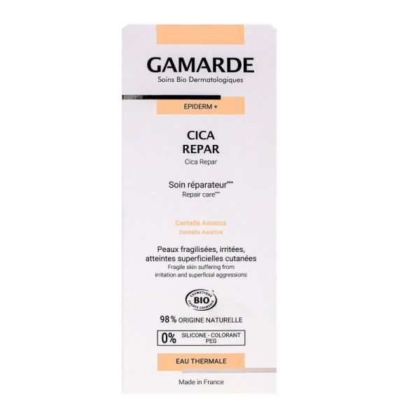 Gamarde - Epiderm + Cica Repar soin réparateur - 40ml