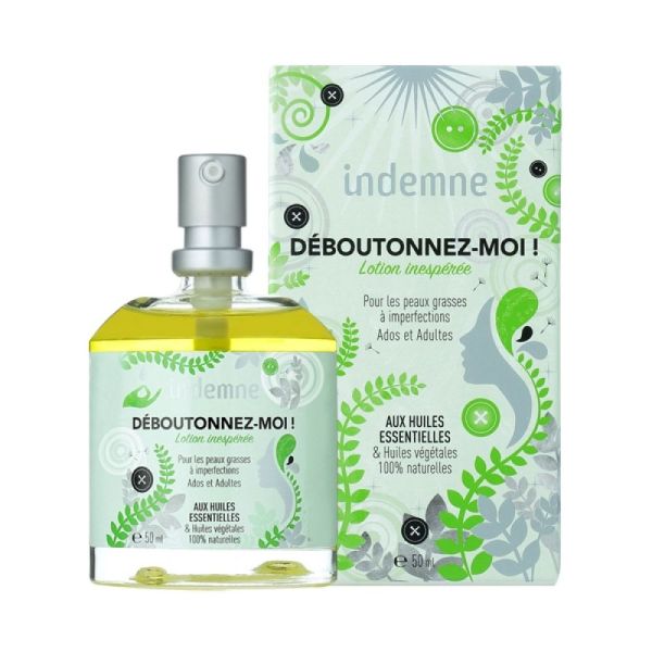 Indemne - Déboutonnez-moi ! lotion inespérée - 50 ml