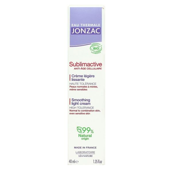Jonzac - Crème légère lissante - 40mL