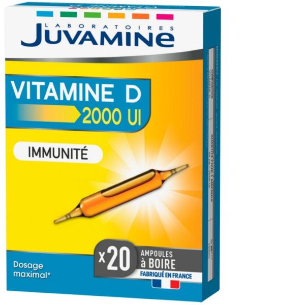 Juvamine - Vitamine D 20 ampoules