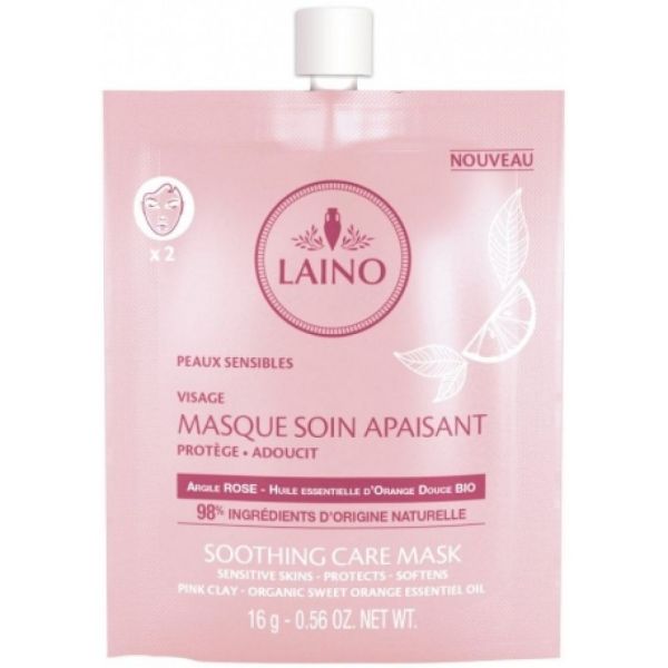 Laino- Masque soin apaisant 2 utilisations - 16 g