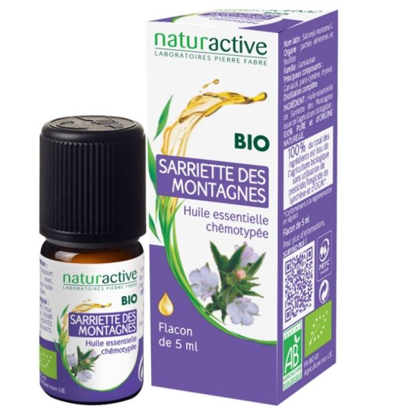 Naturactive - Huile essentielle de Sarriette des Montagnes Bio - flacon de 5ml