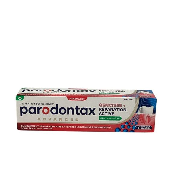 Parodontax Advanced - Gencives + Réparation active menthe fraîche - 75 ml