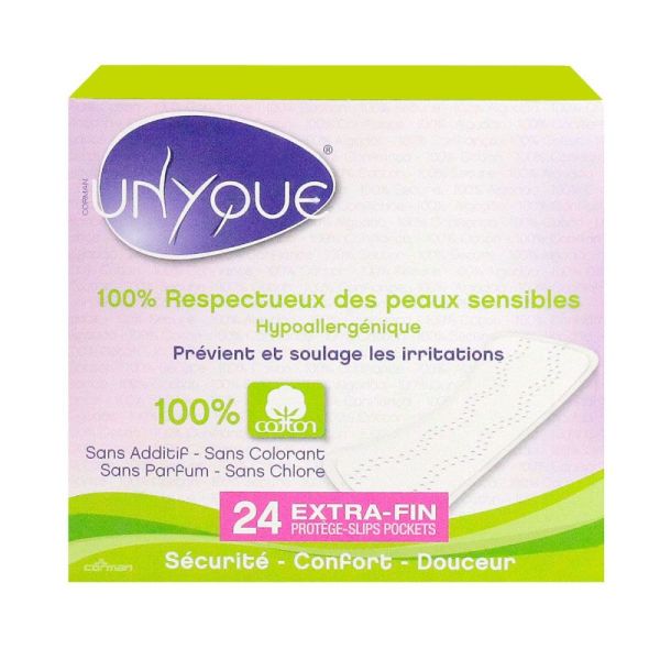 Unyque - Protège-slip Extra-fin - 24 protèges-slips