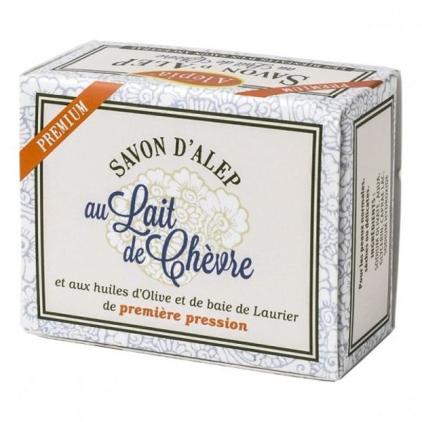 Alepia - Savon d'Alep au lait de chèvre - 125 g