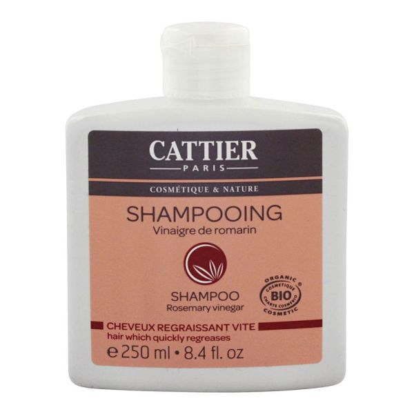 Cattier - Shampooing Vinaigre de romarin - 250ml