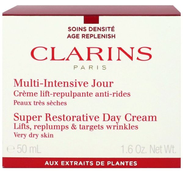 Clarins - Crème lift-repulpante anti-rides - peaux très sèches - 50mL
