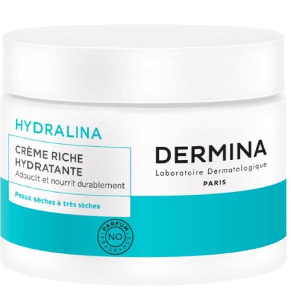 Dermina - Hydralina crème riche hydratante - 50ml