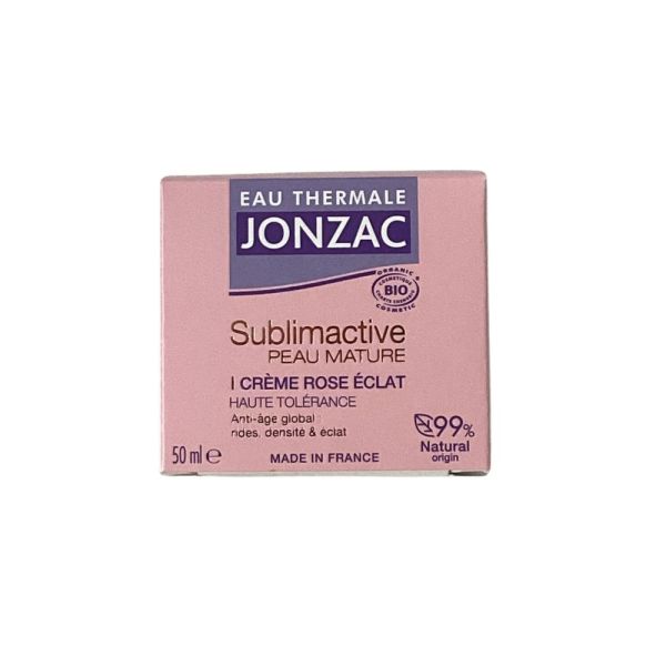 Jonzac - Sublimactive Crème rose éclat BIO - 50 ml