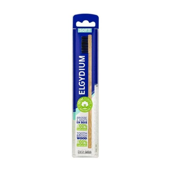 Elgydium - Brosse à dents 100% naturels - Soft
