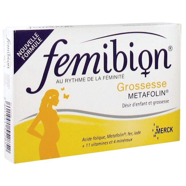 Fémibion Grossesse Metafolin désir enfant et grossesse - 60 comprimés