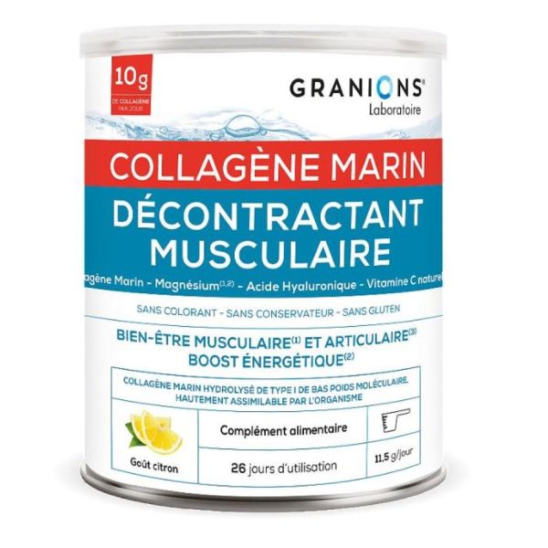 Granions - Collagène marin décontractant musculaire - 300 g