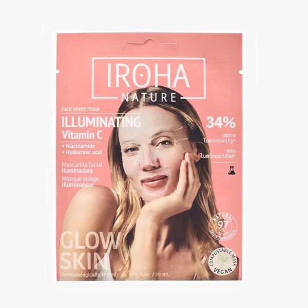 Iroha Nature - Illuminating Masque visage - 1 masque