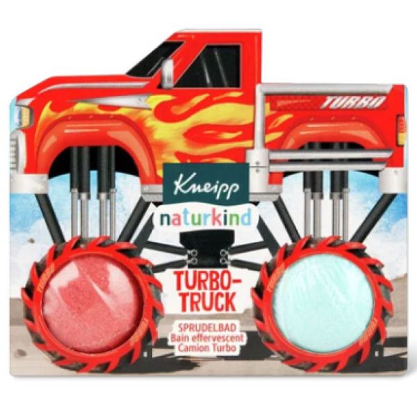 Kneipp - Naturkind Bain effervent camion turbo - 2 boules