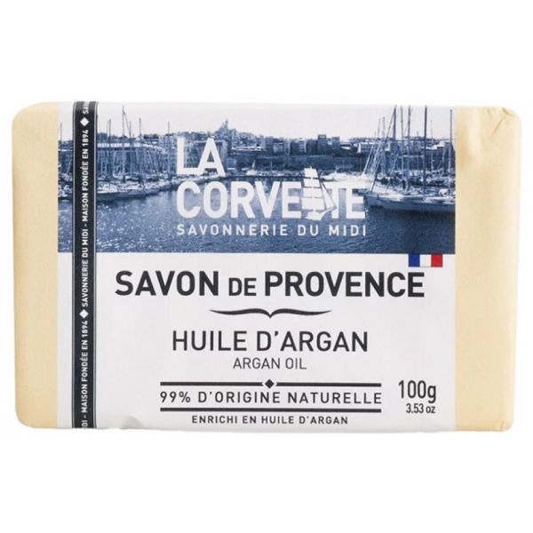 La Corvette - Savon de Provence Huile d'argan - 100G