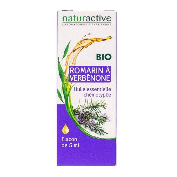 Naturactive - Huile essentielle de Romarin à Verbénone BIO - 5ml