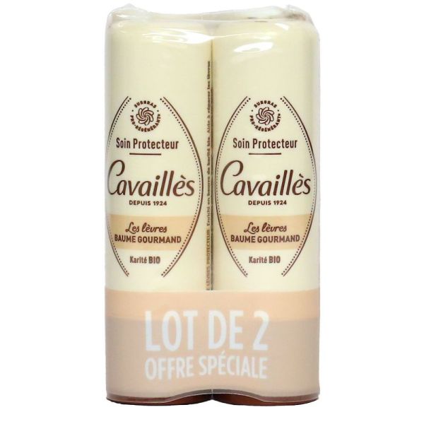 Rogé Cavaillès - Le baume à lèvres gourmand lot de 2 - 2x5.5mL