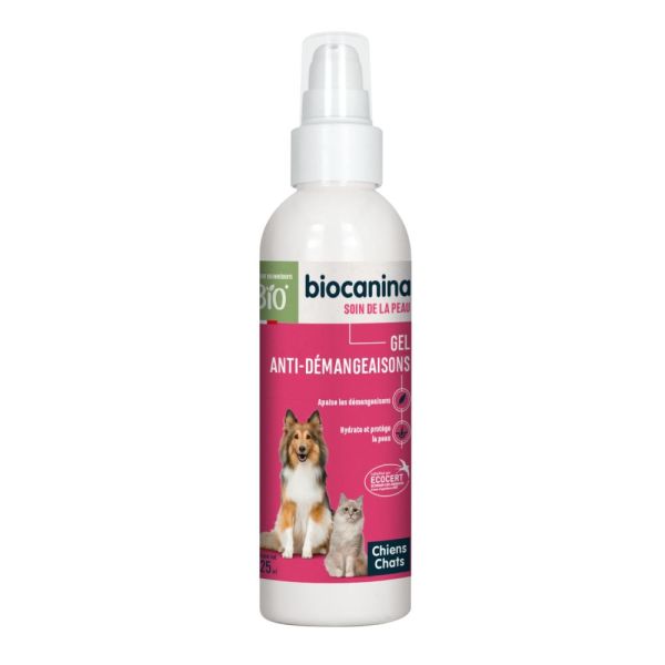 Biocanina - Gel anti-démangeaisons bio - 125ml