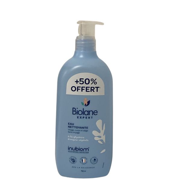 Biolane - Eau nettoyante - 750mL