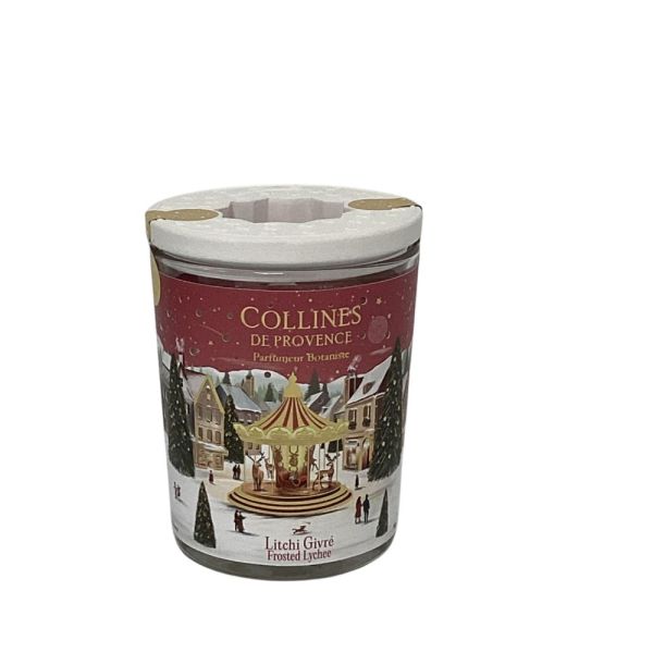 Collines de Provence - Bougie parfumée Litchi Givré - 180g