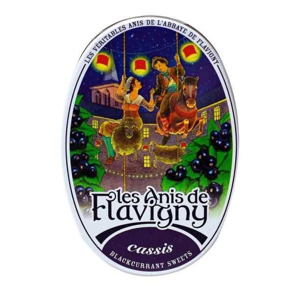 Les anis de Flavigny - Cassis - 50g