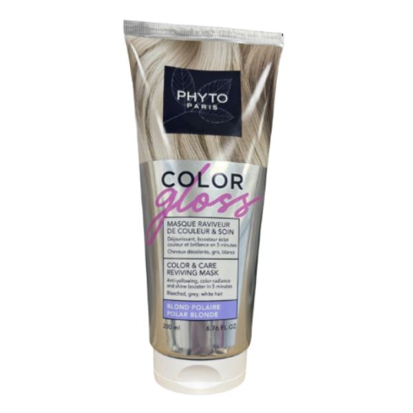 Phyto - Color gloss masque raviveur de couleur & soin blond polaire - 200 mL