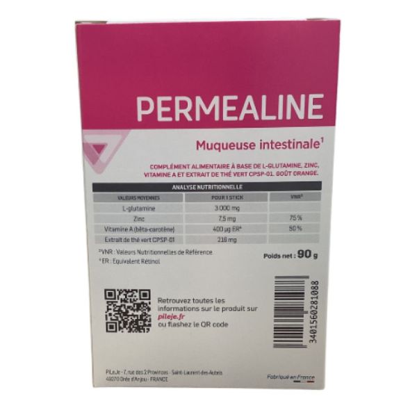 Pileje - Perméaline - 20 sticks