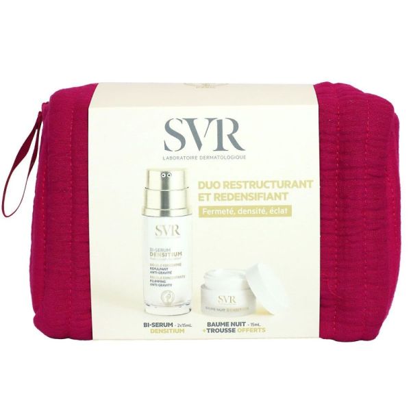 SVR - Coffret bi serum Densitium - 30ml + Baume nuit - 15ml.