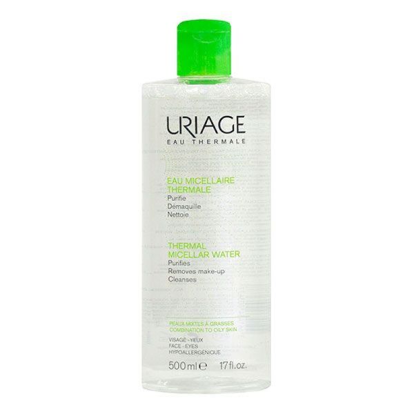 Uriage - Eau micellaire thermale peaux mixtes à grasses - 500ml