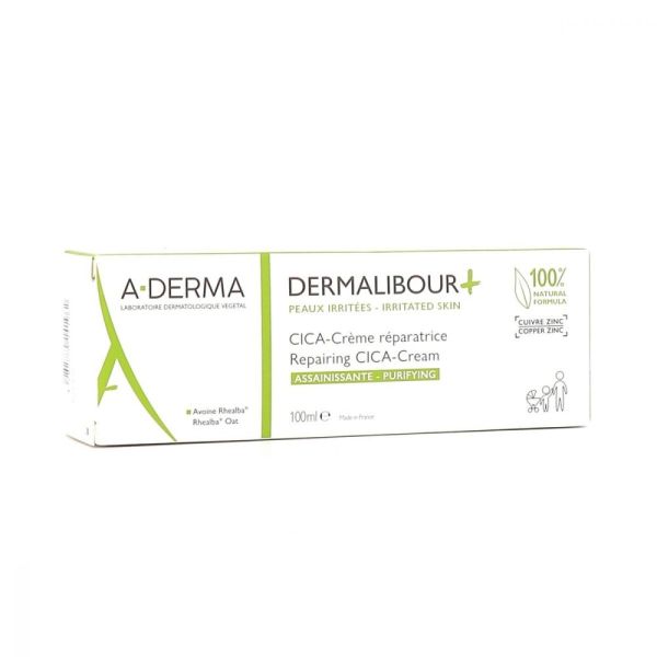 A-Derma - Dermalibour+ Barrier crème protectrice - 100 ml