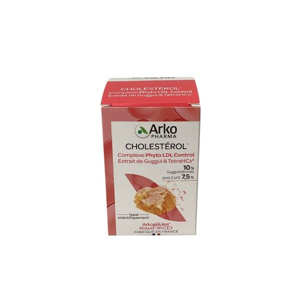 Arko Pharma - Cholestérol complexe phyto LDL control - 60 gélules