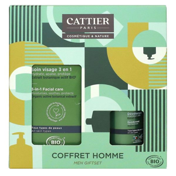 Cattier - Coffret homme Noël 2025
