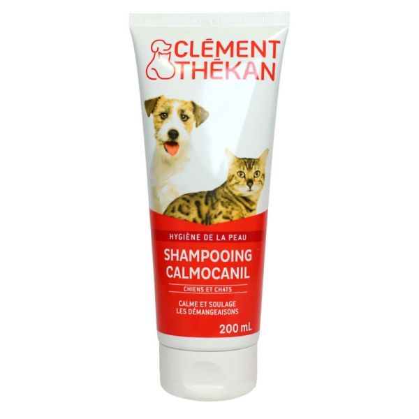 Clément-Thékan - Shampooing calmocanil Chat Chien Démangeaisons 200ml