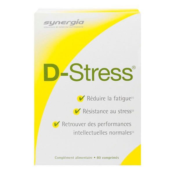 D-Stress - Fatigue & stress - 80 comprimés