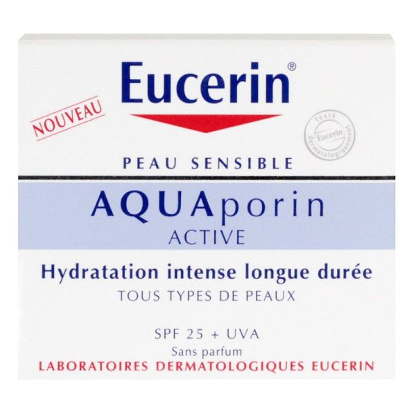 Eucerin - AQUAporin Active crème hydratante peaux sèches - 50ml