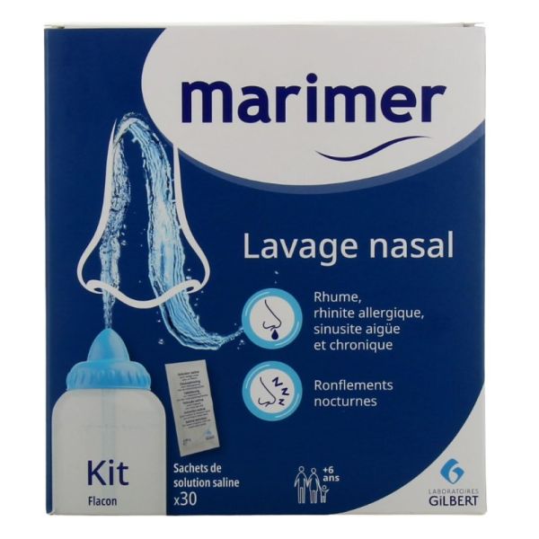 Gilbert - Marimer Lavage Nasal 30 sachets