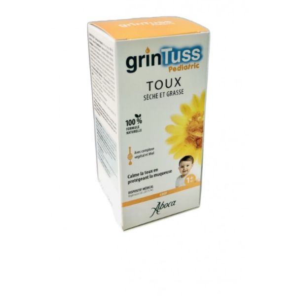 GrinTuss - Pediatric - Toux Sèche et Grasse - 180 g