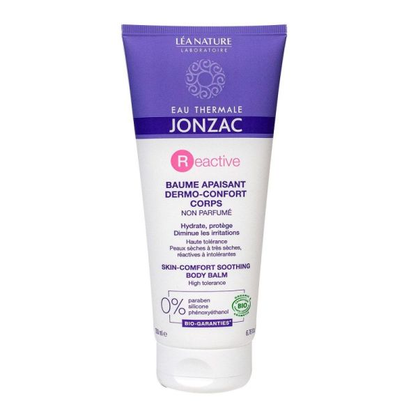 Jonzac REactive - Baume apaisant dermo-confort corps - 200 ml