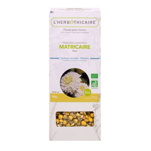 L'herbôthicaire -  Tisane Camomille Matricaire - 50g
