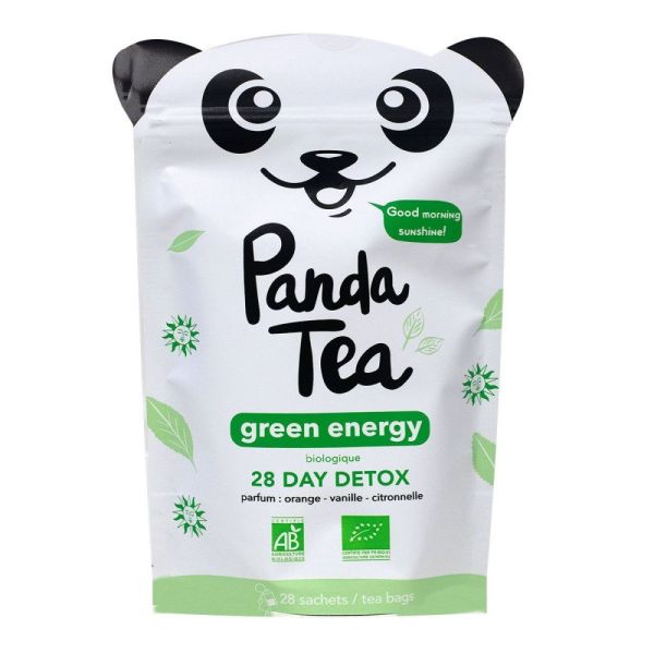 Panda Tea - Green Energy, 28 day detox - 28 sachets