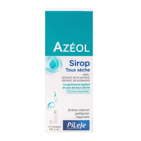Pileje - Azeol Sirop Toux Sèche - 75mL