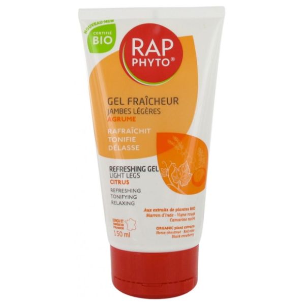 Rap Phyto - Gel fraîcheur jambes légères Agrume - 150ml