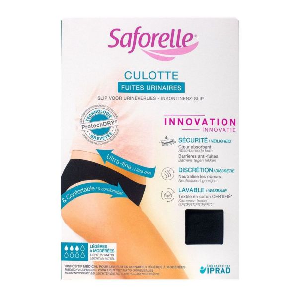 Saforelle - Culotte fuites urinaires -