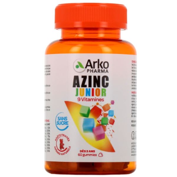 Arko Pharma - Azinc junior 9 vitamines - 60 gummies