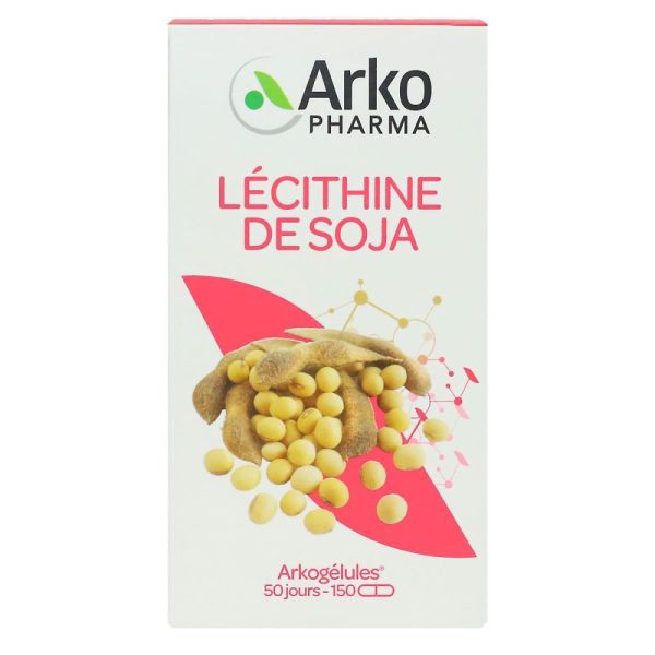Arkopharma - Arkogelules Lecithine de Soja - 150 gélules