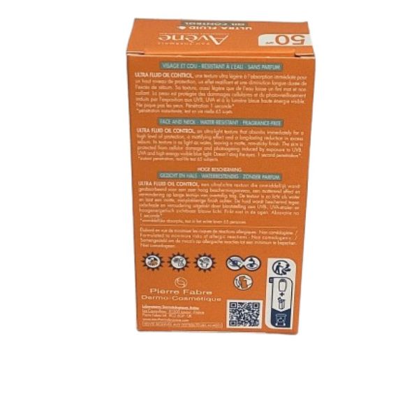 Avène - Solaire Ultra Fluid Oil Control SPF50 - 50ml
