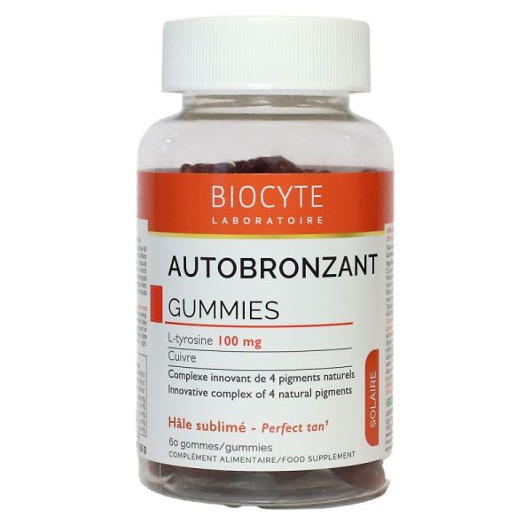 Biocyte - Autobronzant - 60 Gummies